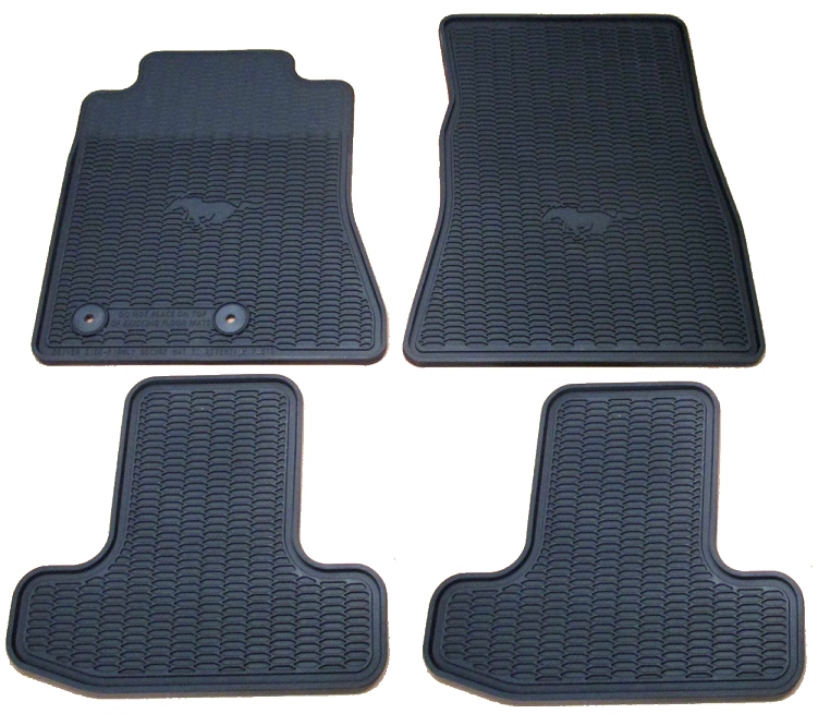 20152019 Mustang All Weather Floor Mats Package